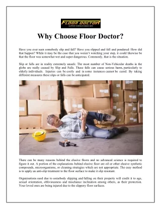 Why Choose Floor Doctor
