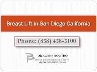 Breast Lift in San Diego California