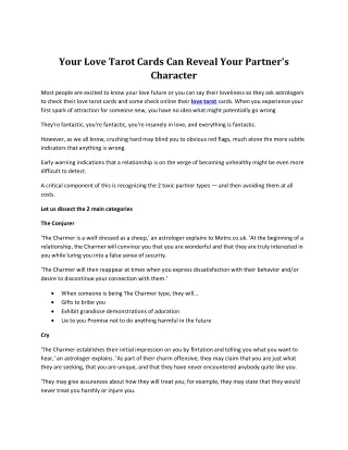 Love Tarot
