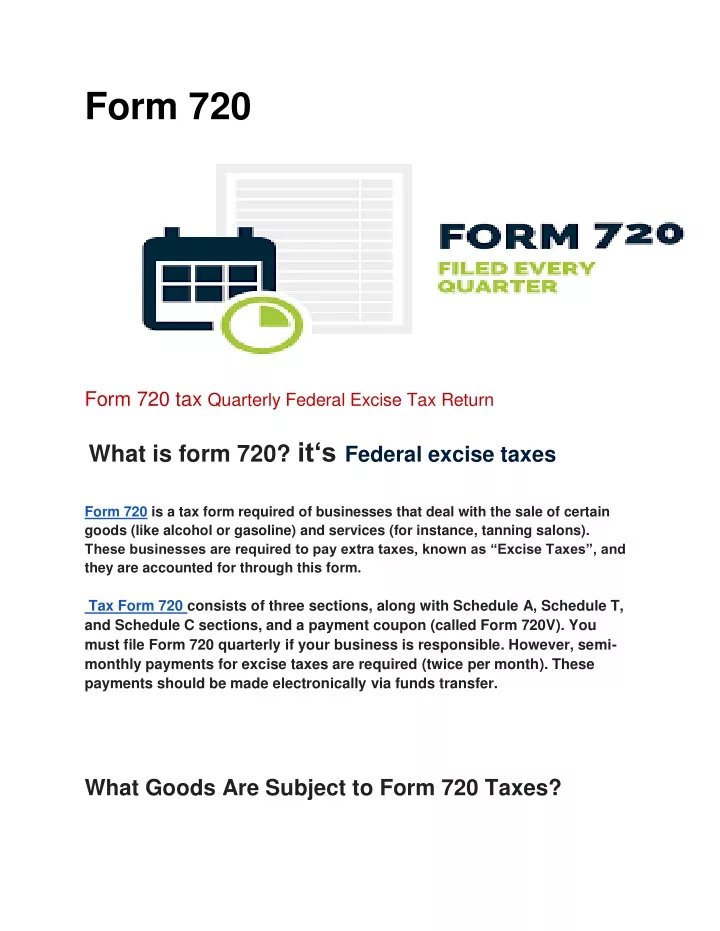 form 720