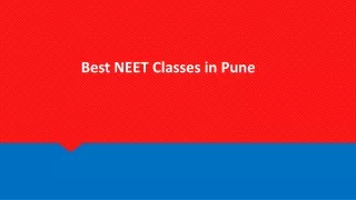 best neet classes in pune