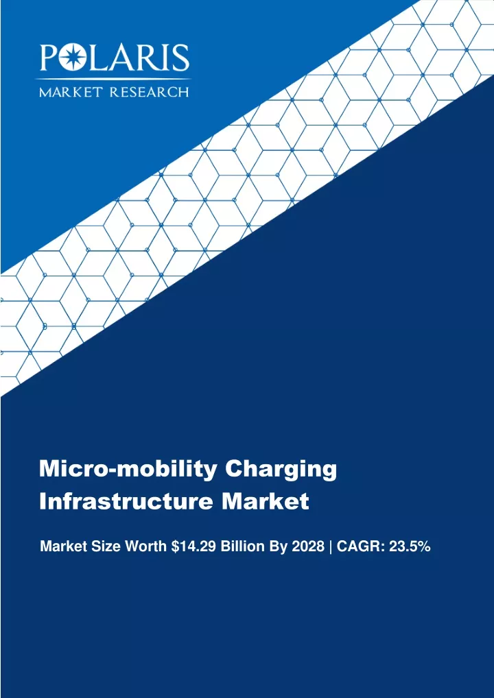 micro mobility charging infrastructure market