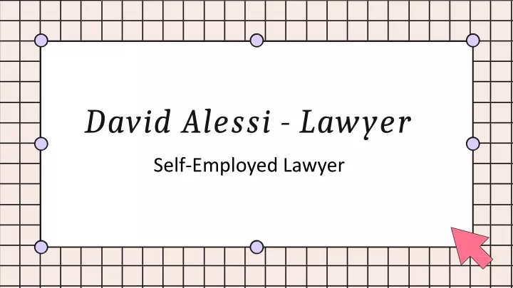 david alessi lawyer