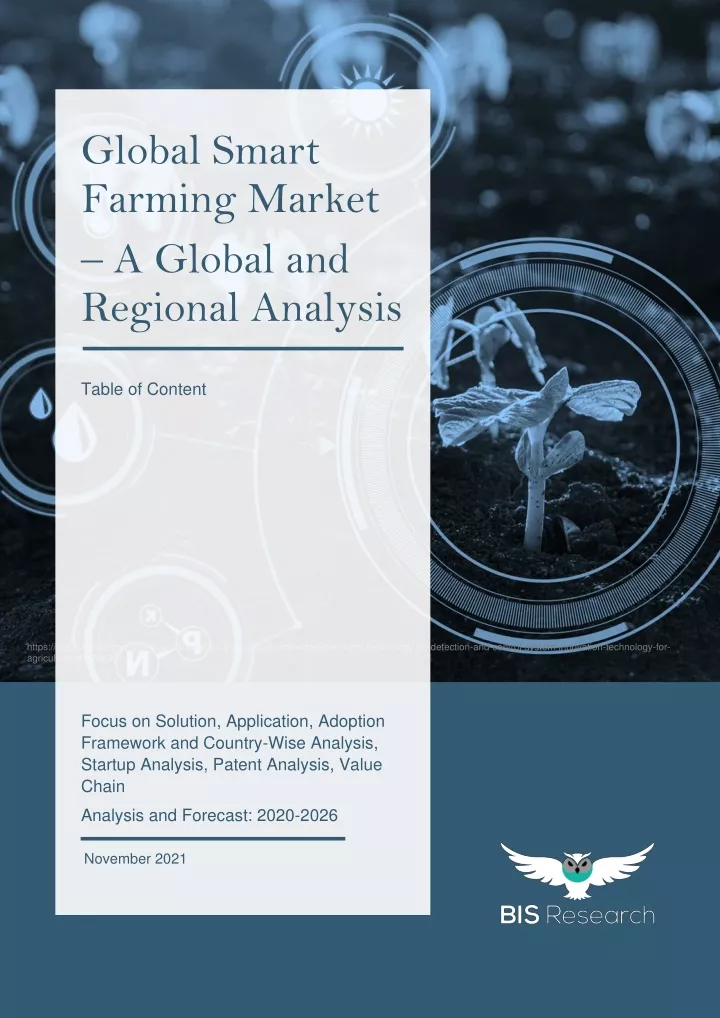 global smart farming market a global and regional