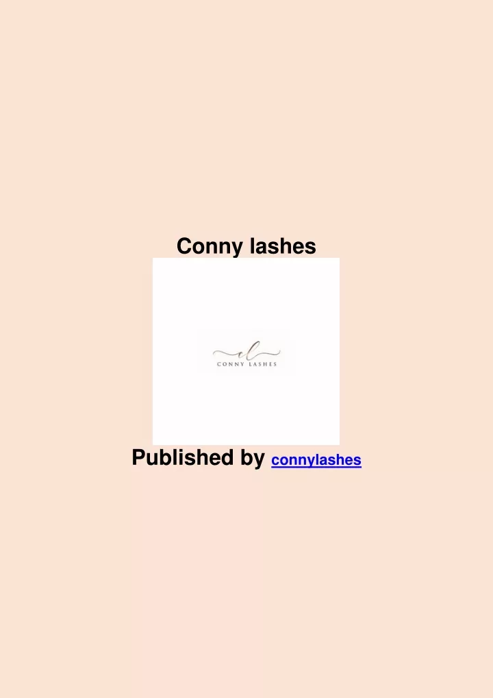 conny lashes