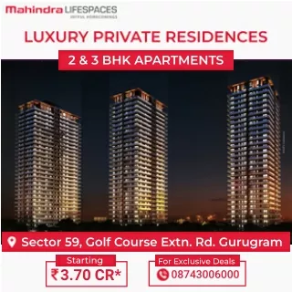 Mahindra Luminare | 2 & 3 BHK Luxury Private Residences | Sector 59, Gurugram