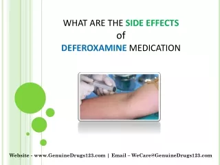 what are the side effects of deferoxamine