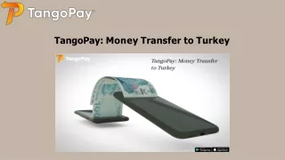 TangoPay Money Transfer to Turkey