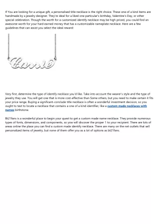 if you are looking for a unique gift