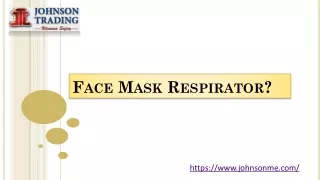 f ace m ask r espirator