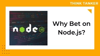 why bet on node js