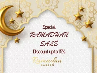 Special RAMADHAN SALE Discount up to 15%