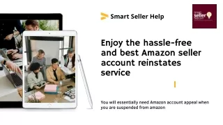 Enjoy the hassle-free and best Amazon seller account reinstates service