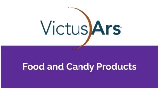 food and candy products