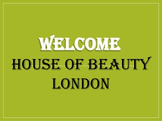 welcome