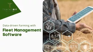 data driven farming with