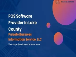 Leading POS Software Provider In Lake County