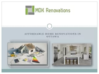 MDK Renovations offers Kitchen Renovations Westboro services at affordable prices