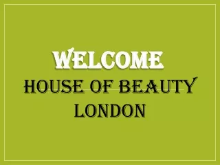 welcome