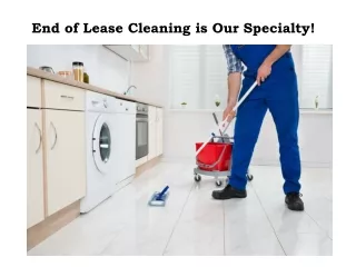 Vacate Cleaner - Shine End Of Lease Cleaning Melbourne