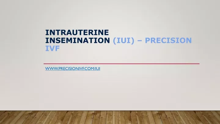 intrauterine insemination iui precision ivf