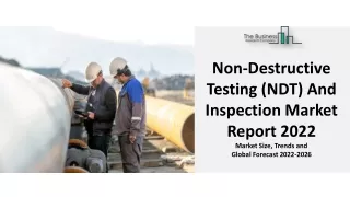 non destructive testing ndt and inspection market