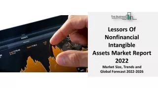 lessors of nonfinancial intangible assets market