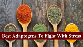 Best Adaptogens To Fight With Stress
