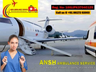 Get Train Ambulance Services from Patna at the earliest |Ansh