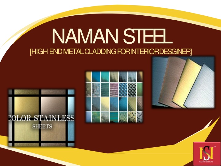 naman steel high end metal cladding for interior