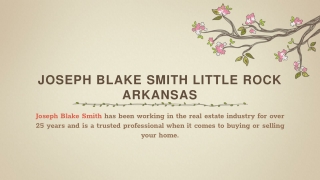 Joseph Blake Smith Shares Five ways a real estate associate can help you