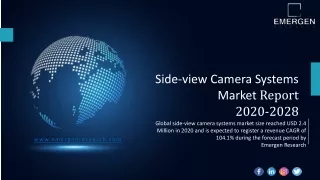 Side-view Camera Systems Market Size Worth USD 703.5 Million in 2028