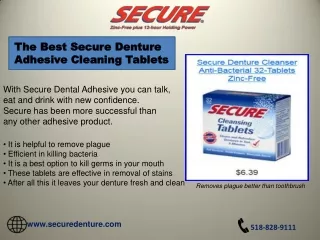 the best secure denture the best secure denture