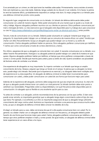 Consejos para eludir un divorcio polémico