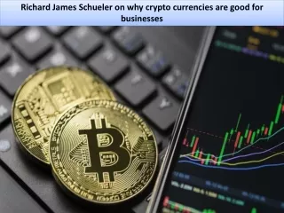 Richard James Schueler on why crypto currencies are good for businesses