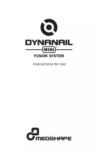 DynaNail® Mini Fusion System | DJO Global