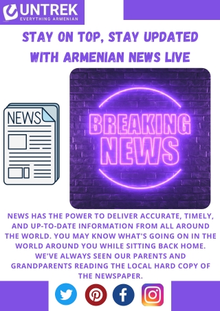 Stay Updated with Armenian News Today
