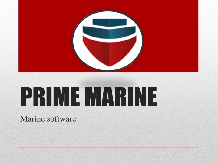 prime marine marine software