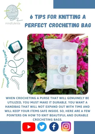 Searching For Best Yarn for Crochet Bags