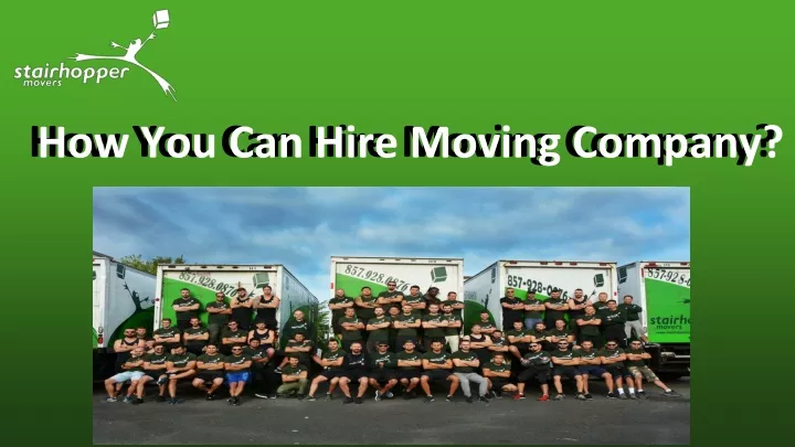 how you can hire moving company