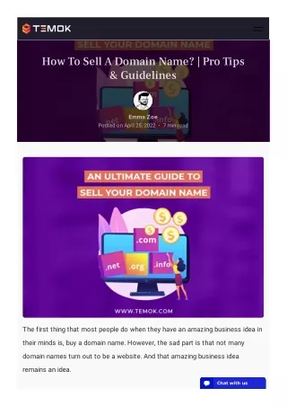 how to sell a domain name pro tips guidelines