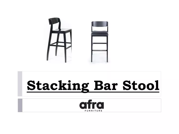 stacking bar stool