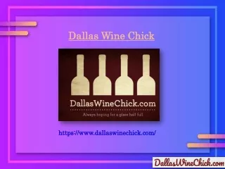 dallas wine chick