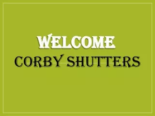 welcome