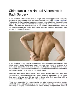 Chiropractic Is a Natural Alternative to Back Surgery-converted