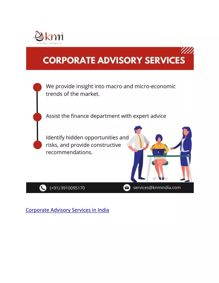 corporate advisory services in india