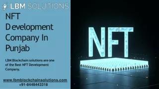NFT Development Company In Punjab