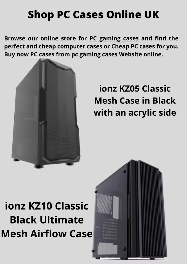 shop pc cases online uk browse our online store