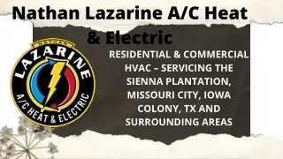 nathan lazarine a c heat electric