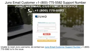 +1(800) 568-6975 Juno Email Customer Support